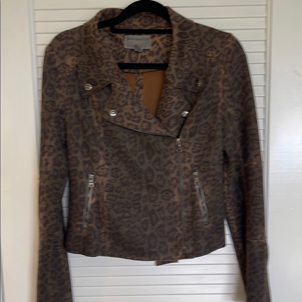 Leopard Print Women's Jacket